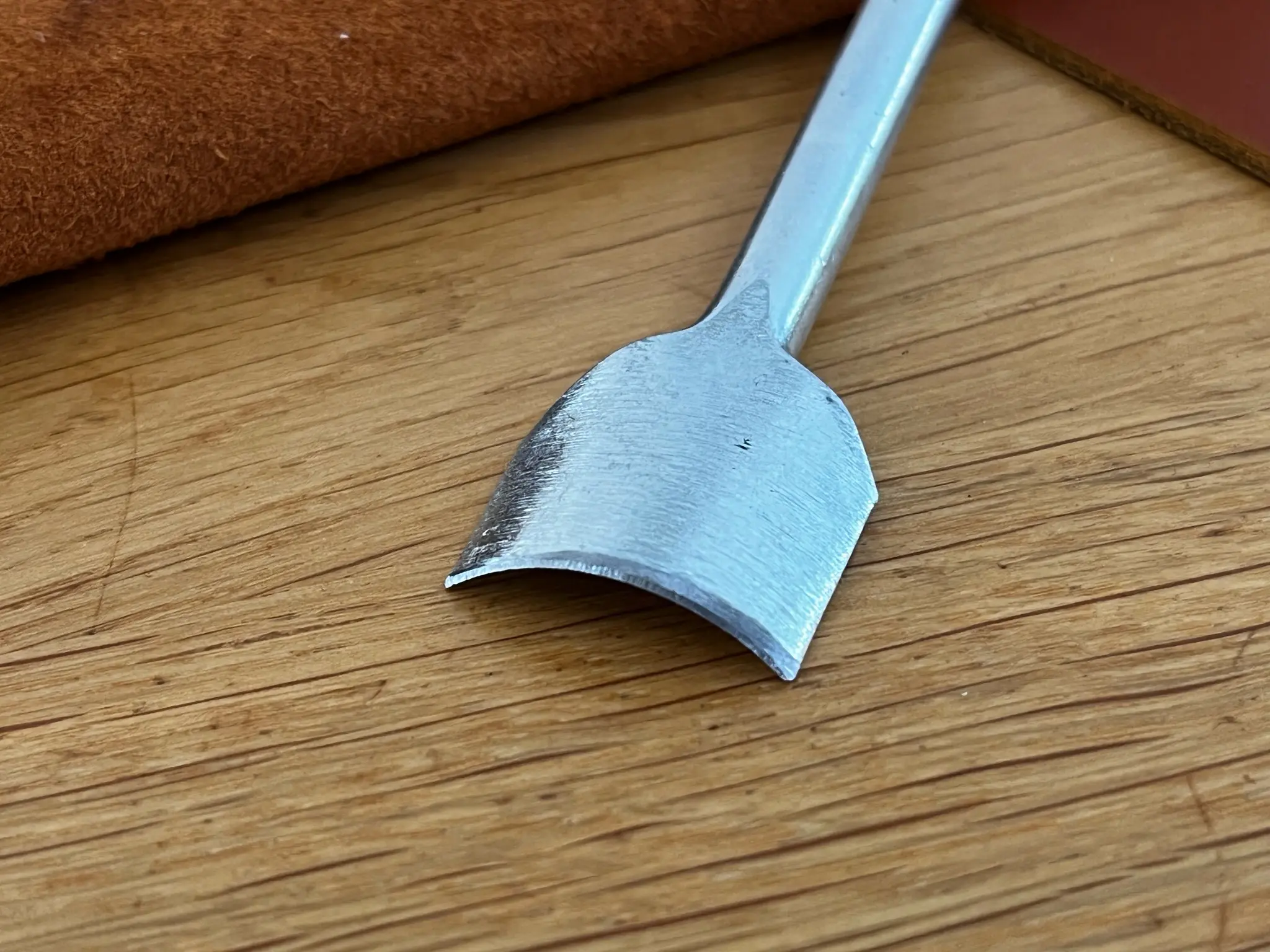 Ovaler Endeisen, 20 mm.