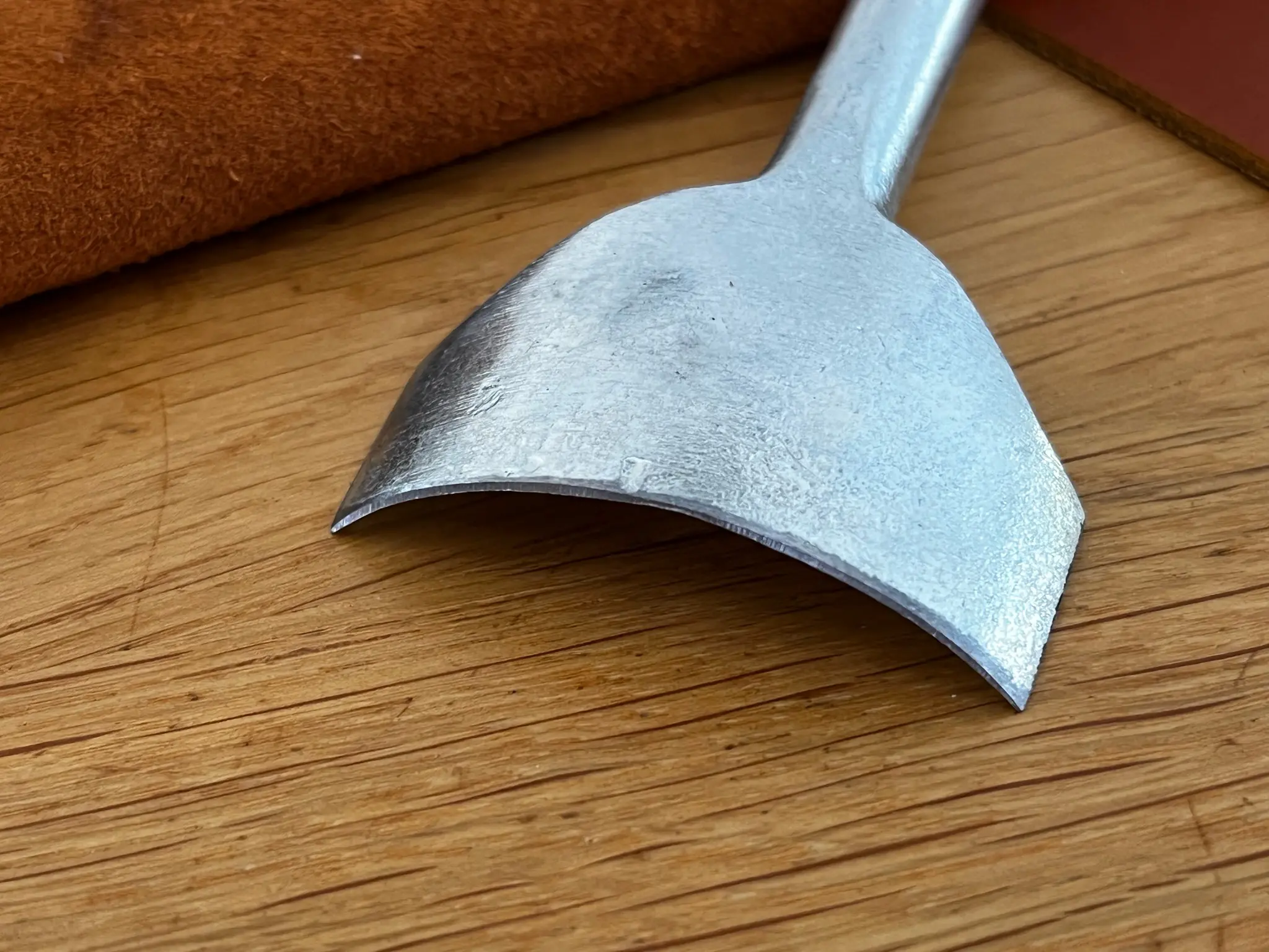 Ovaler Endeisen, 40 mm.