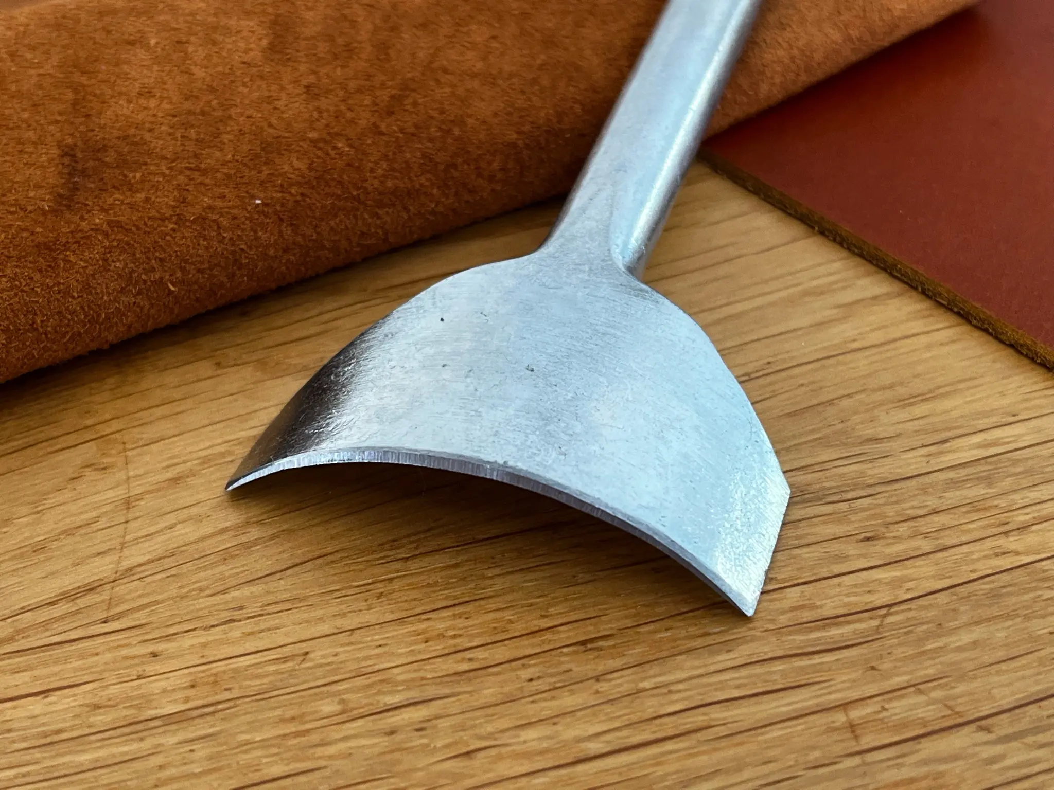 Ovaler Endeisen, 50 mm.