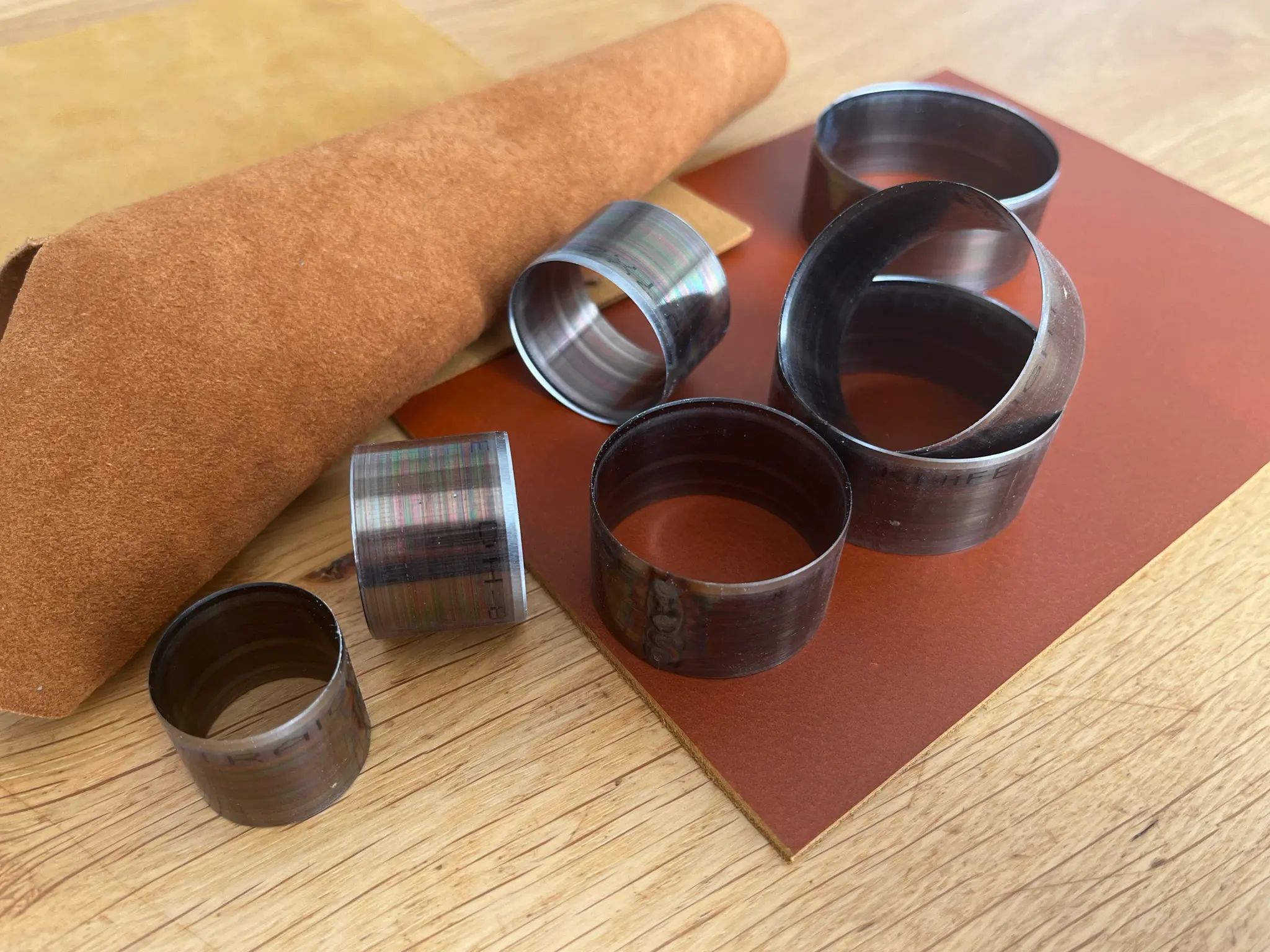 Set großer Locheisen