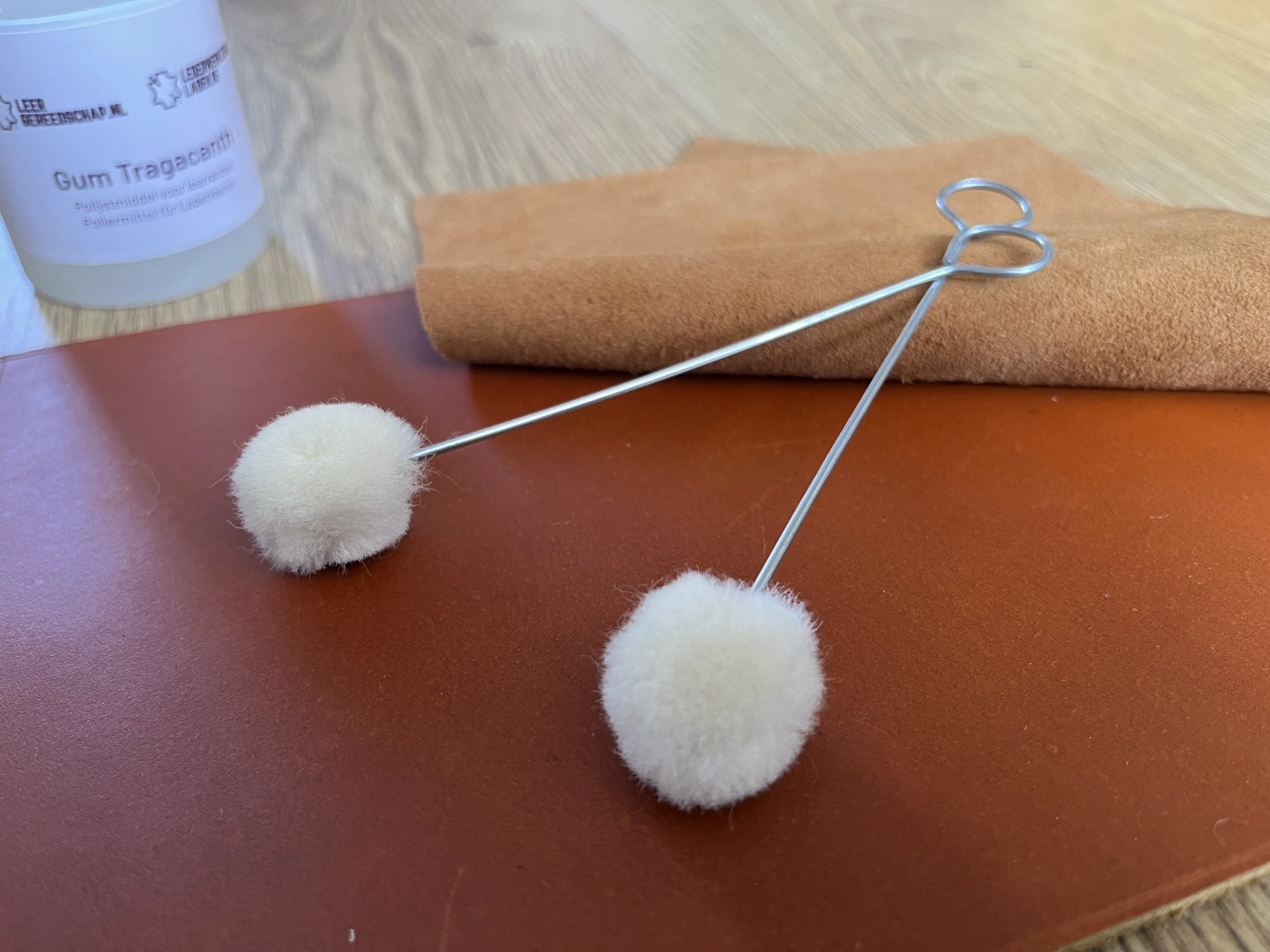 Wollpinsel, 2 Stück